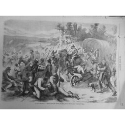 1864 GUERRE SECESSION ESCLAVES NOIRS ENGAGES GENERAL SHERMAN PARTI MERIDAN SELMA