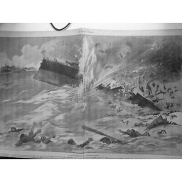 1904 GI GUERRE RUSSIE JAPON CATASTROPHE PETROPAVLOVSK