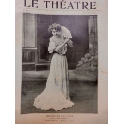 1907 THEATRE LAURENCE DULUC PAULETTE DEL BAYE HERROUET