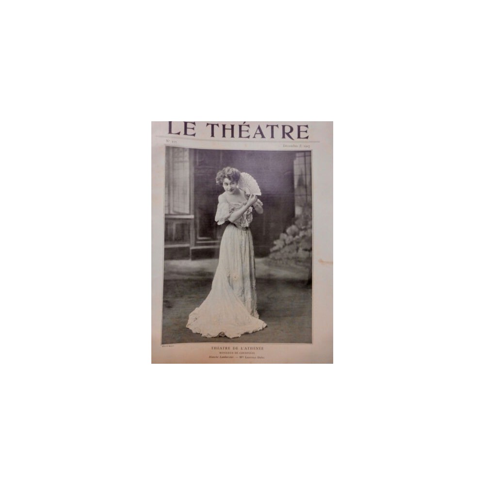 1907 THEATRE LAURENCE DULUC PAULETTE DEL BAYE HERROUET