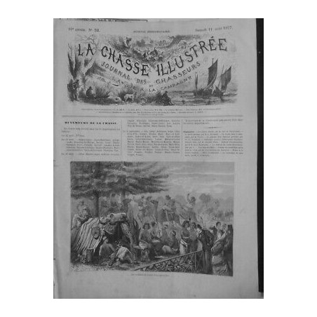 1877 JARDIN ACLIMATATION EXPOSITION ETRES HUMAINS TRIBU NUBIENS