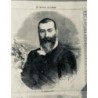 1860 MI PERSONNALITES HOMME ALPHONSE KARR JOURNALISTE ROMANCIER