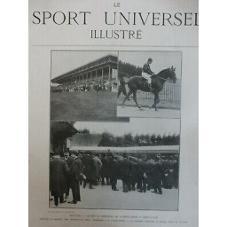 1907 SUI TROTTING SAINT CLOUD COURSE MINISTRE AGRICULTURE RUAU CHEVAL EPERVIER