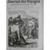 1878 JV BOXE BOXEUR MOEURS AMERICAINES COMBAT TOM HYER JACKSON