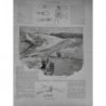 1896 MI MONTAGNE DANGERS MATERIEL GLACIER GORNER PIOLET CRAMPON