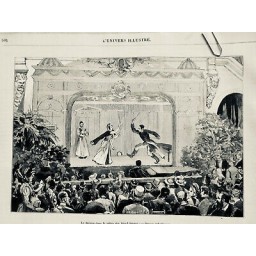 1890 UI TCHERKESS PALAIS ARS LIBERAUX THEATRE DANSES TCHERKESSES