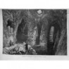 1872 UI JERUSALEM TEMPLE SALOMON SOUTERRAINS EAU DOUCE SEAU GROTTE