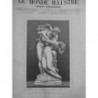 1875 SCULPTEUR SCULPTURE CEPHALE PROCRIS JULES LAVEE DAME