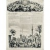 1867 UI TURQUIE EMPIRE OTTOMAN EXPOSITION CONSTRUCTION ORIENTALE MOSQUEE