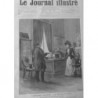 1890 GOUFFE CRIME CONCIERGERIE BOMPARD COLIS FUNEBRE  2 JOURNAUX