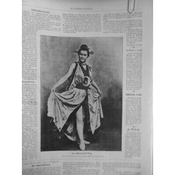 1893 FEMMES ARTISTES CF MLE MAGNITTA ROLE MME CHRYSANTHEME PETIT CASINO