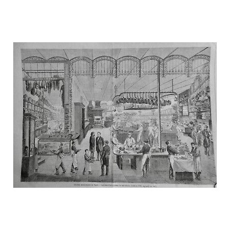 1866 MI PARIS GRANDS RESTAURANTS NOUVELLE CUISINE CAFÉ RICHE BATTERIE