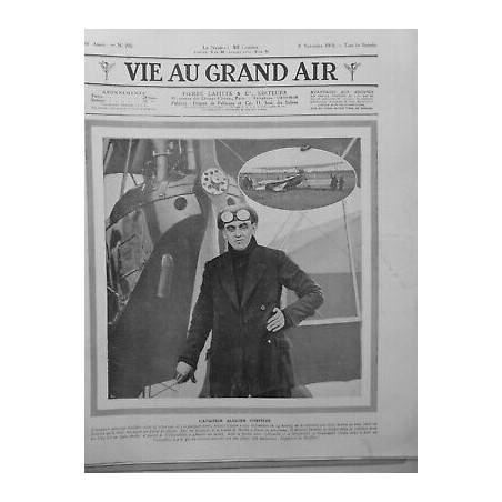 1913 PERSONNALITES AVIATEUR ALSACIEN STOEUFFLER