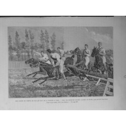 1891 POLO COURSE HAIES PONEYS PARC LA MARCHE