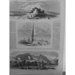 1855 I GUERRE CRIMEE SIDI BRAHIM OULED DZIRI NEMOURS DESSIN VERDALLE