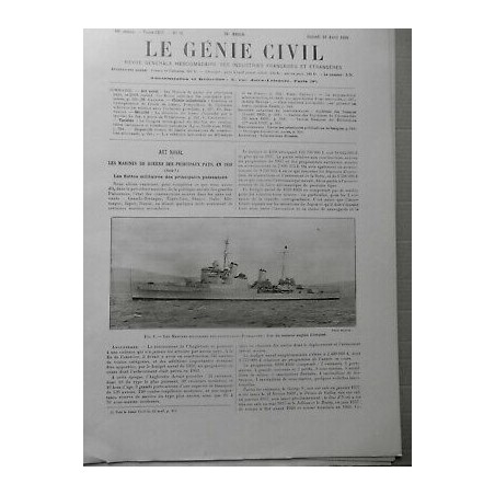 1939 GC ART NAVAL MARINE GUERRE FLOTTE MILITAIRE PRINCIPALES PUISSANCES