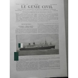 1939 GC CONSTRUCTION NAVALE PAQUEBOT DOMINION MONARCH MOTEUR COMBUSTION INTERNE