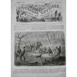 1874 CHASSE BLAIREAU ALSACE