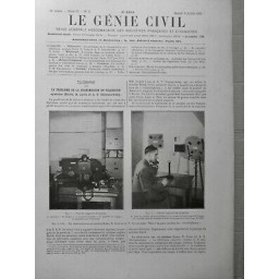 1932 GC TELEGRAPHIE TRANSMISSION TELEVISION SYSTEME BAIRD LYON STOYANOWSKI