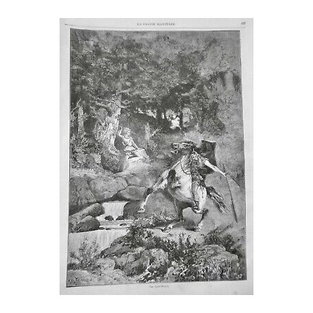 1874 CHASSE ILLUSTREE SAINT HUBERT