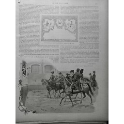 1899 VI FEMME AMAZONE EQUITATION CHEVAL ETRIER MANEGE GALOP EXERCICE