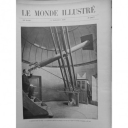 1905 ASTRONOME ECLIPSE OBSERVATOIRE PARIS