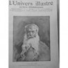 1891 PERSONNALITES ERNEST MEISSONIER PEINTRE SCULPTEUR FRANÇAIS GRAVURE LEMAIRE