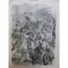 1859 MI PARIS MASCARADE SEVRES MARDI GRAS COSTUMES DEFILE