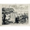 1892 UI ETRETA BENEDICTION MER PRETRES ENFANTS CHOEURS MARINS PECHEURS