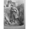 1856 I CRIMEE DURAND BRAGER CROQUIS PEINTRE MARINE DESSIN FUSIL