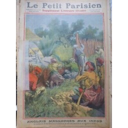 1911 PP ANGLAIS MASSACRES INDES NOEL WILLIAMON ASSASSINE INDIGENES REVOLTE