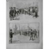 1894 I ESCRIME DUEL ASSAUT EPEE POINTE D ARRET COMBAT