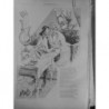 1890 COUPLE FEMME GENRE CF BAISER POEME JULES BOIS DESSIN LOUIS LEGRAND