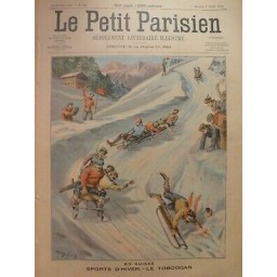 1907 PP SUISSE SPORTS HIVER TOBOGAN