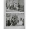 1897 PERSE IRAN FUNERAILLES SHAH NASR EDDIN TEHERAN PORTE ADAMANTINE CHAR