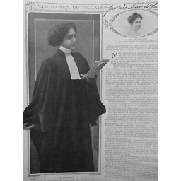 1910 F AVOCATE DAMES PALAIS MIROPOLSKY PARIS