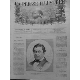 1872 ASTRONOMIE M.DELAUNAY DIRECTEUR OBSERVATOIRE PARIS