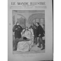 1891 OPERA COMIQUE LE REVE M.A.BRUNEAU INSPIRE ROMAN EMILE ZOLA DESSIN M.E. ZIER