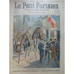 1906 PP ELECTIONS BERGERS LANDAIS RENDENT SECTION VOTE