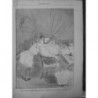 1888 DESSIN HUMORISTIQUE J.L. FORAIN NANA EMILE ZOLA