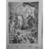 1860 UI JESUS CHRIST DEVANT PILATE TABLEAU RUBENS