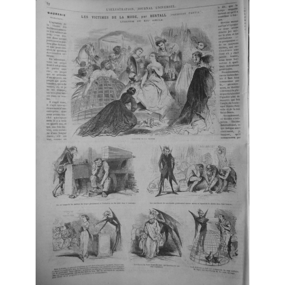 1864 I VICTIMES MODE DESSIN BERTALL N°2