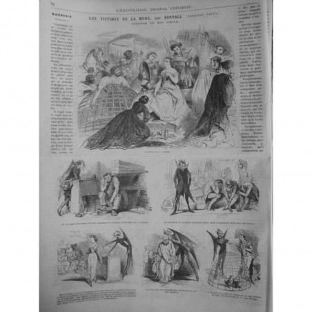 1864 I VICTIMES MODE DESSIN BERTALL N°2