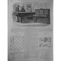 1864 I NOUVEAUX PIANOS MAISON HENRI HERZ