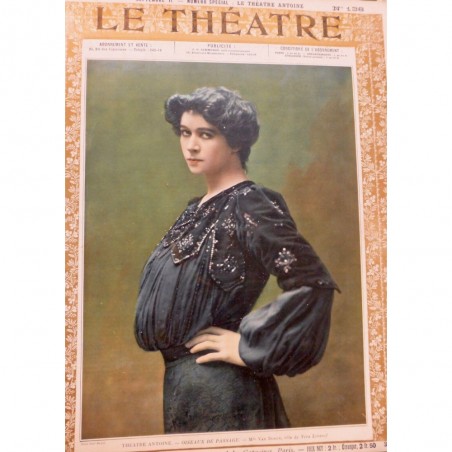 1904 THEATRE VAN DOREN OISEAUX PASSAGE VERA LEVANOF JEANNE ROLLY