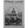 1880 14 JUILLET PATRIE LIBERTE EGALITE FRATERNITE