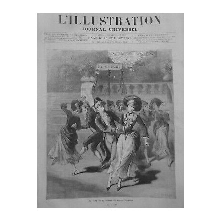 1879 14 JUILLET FETE PALAIS BOURBON BALLET N°2