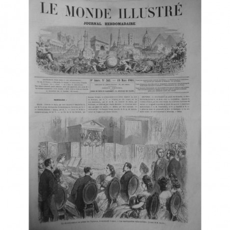 1864 MI DIVERTISSEMENT PALAIS TUILERIES MARIONNETTES VALMONDOISES N°3