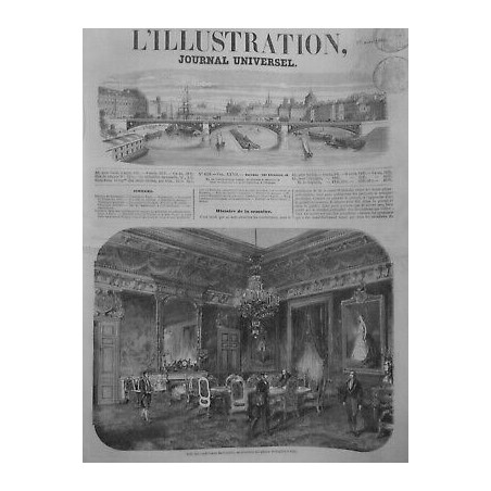 1856 I SALLE CONFERENCES CONGRES MINISTERE AFFAIRES ETRANGERES PARIS