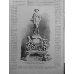 1867 I EXPOSITION UNIVERSELLE SCULPTURE GUMERY AGRICULTURE ORFEVRERIE CHRISTOFLE